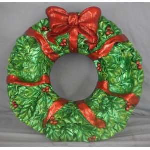 Christopher Radko Seasonal Santas Wreath