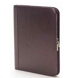  Tuscan Zip Padfolio in Café Customize Yes Office 
