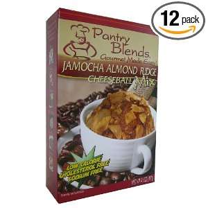 Pantry Blends Jamocha Almond Fudge Cheeseball Mix, 4.1 Ounce Boxes 