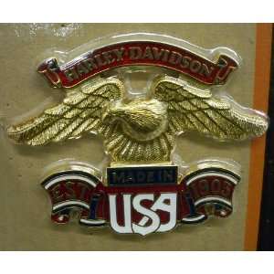  Harley Davidson Made in USA Eagle Medallion 99000 77 