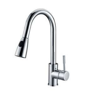  Solid Brass Pull Down Kitchen Faucet: Home Improvement
