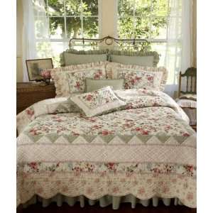   Linens 110CHAR Q Charlotte 85 in. x 95 in. Queen Quilt
