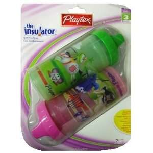  Playtex The Insulator Spill Proof Sippy Cups, 2 Sippy Cups 