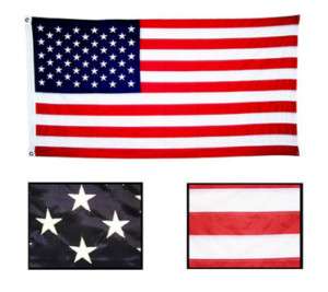 New 3 X 5 Heavy Duty Nylon American Flag # 09900  