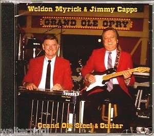 JIMMY CAPPS WELDON MYRICK Grand Ole Steel & Guitar OPRY  