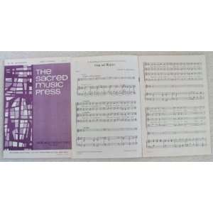   Sing & Rejoice. For SATB & Piano. 12 Copies.: Robert Thygerson: Books