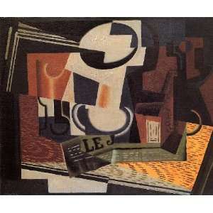 Hand Made Oil Reproduction   Juan Gris   32 x 26 inches   Still Life 
