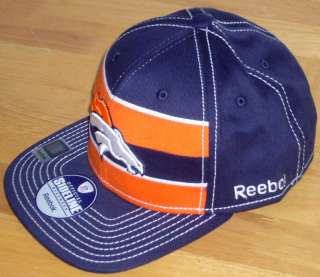 Denver Broncos 2011 NFL football player sideline hat cap nwt new S/M 