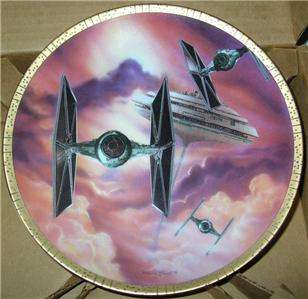STAR WARS SPACE VEHICLES PLATE TIE FIGHTERS  