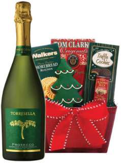 Seasons Greetings Wine Gift Basket 