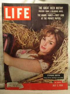 Life mag July 2 1956 STEPHANIE GRIFFIN Kids & Cap Guns  