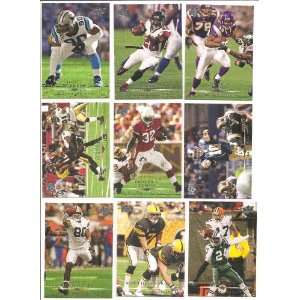  9   Card Lot of 2008 Upper Deck NFL Stars . . . Featuring 