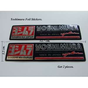   Foil Sticker Decal Yoshimura Cyclone Exhaust System 