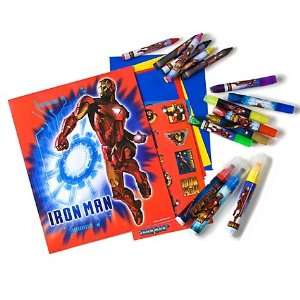  Disney Deluxe Iron Man 2 Art Set Toys & Games