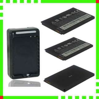 3x1500MAH BATTERY+Dock CHARGER FOR HTC droid incredible  