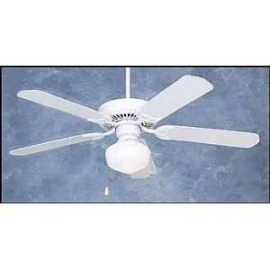  52 Inch All Weather Summer White Ceiling Fan: Home 