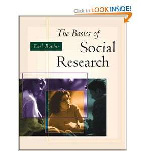  The Basics of Social Research (9780534559595) Earl Babbie Books