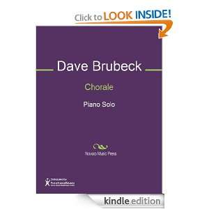 Chorale Sheet Music Dave Brubeck  Kindle Store