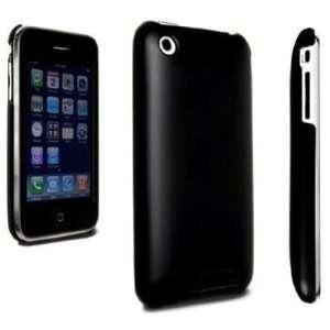  Black Polycarbonate Slim Fit Case for iPhone 3G / 3GS 
