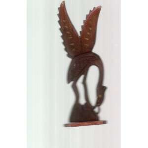  WOOD WINGED BIRD, Hand Made in India 