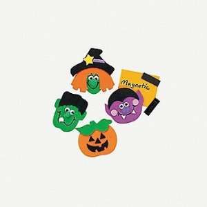  12 Foam Halloween Magnet Craft Kits Toys & Games