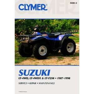  CLYMER SUZUKI 250 KING QUAD/QUAD RUNNER 87 98: Automotive