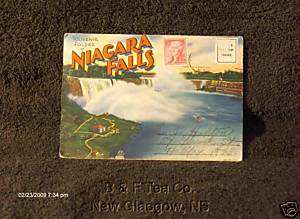 Souvenir postcard folder Niagara Falls, NY 1920 s ?  