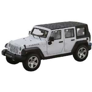    Atlas HO RTR 2007 Jeep Wrangler Unlimited, White: Toys & Games