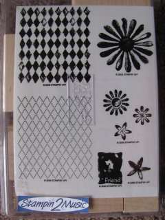 Stampin Up   Looks Like Spring NEW / Retired / Unmounted UM 2006 Set 