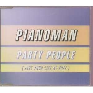  PARTY PEOPLE CD UK THREE BEAT 1997: PIANOMAN: Music