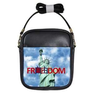  Chinese Freedom Statue of Liberty Girl Sling Bag 