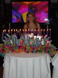 Sweet 16 Candle Holder for Lighting Ceremony  