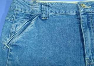 Womens Shaver Lake Denim Blue Jean Capris Cropped Pants Size 12 #19 