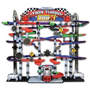  Techno Gears   Marble Mania Twin Turbo Trax: Toys & Games