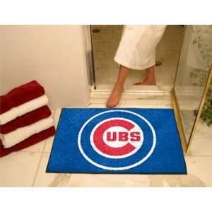 Chicago Cubs All Star Welcome/Bath Mat Rug 34X45:  Sports 