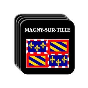  Bourgogne (Burgundy)   MAGNY SUR TILLE Set of 4 Mini 