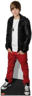 JUSTIN BIEBER 2 LIFESIZE COLLECTION STANDEE STAND UPS  