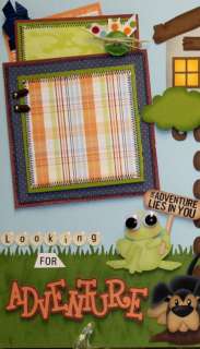   Scrapbook Pages w/paper piecing by Julie Looking for Adventure  