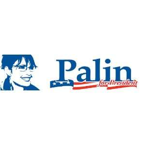  Palin 2012 For President Bumper Sticker   Palin 2012 Election 