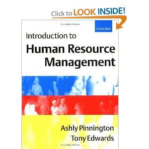  Introduction to Human Resource Management (9780198775430 