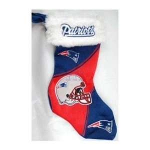   17 Inch NFL Holiday Stocking   New England Patriots