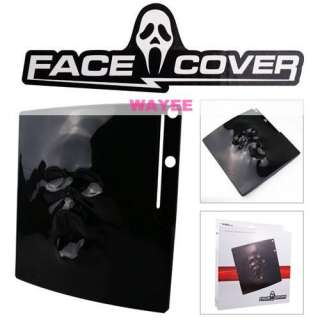 Protective Ghost devil Face Plate Cover for PS3 slim  