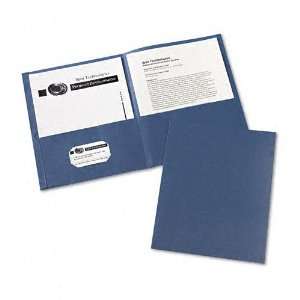  Avery® Two Pocket Portfolio, Embossed Paper, 30 Sheet 