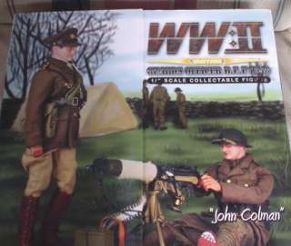 DID 1/6  JOHN COLMAN WWII BRITISH GUARDS OFFICER 1940  