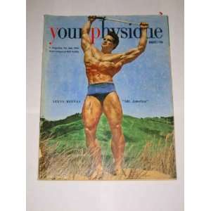   Physique August 1950 Steve Reeves: Your Physique Publishing Co.: Books