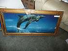 NEW ILLUMINATED MOVING DOLPHIN OCEAN PICTURE W/ LIGHT SOUND 