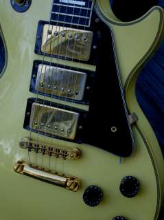 1989 Gibson Les Paul Custom very rare White w/3 Pickups   