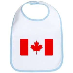  Baby Bib Sky Blue Canadian Canada Flag HD 