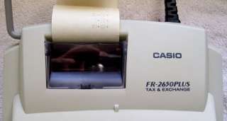 CASIO (FR 2650 Plus) Financial Print Calculator * Nice  