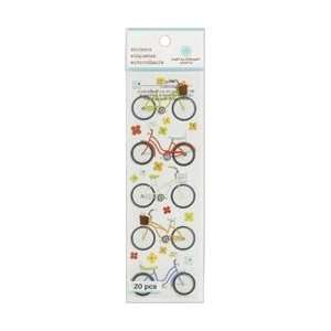   Dimensional Stickers Bike; 3 Items/Order Arts, Crafts & Sewing